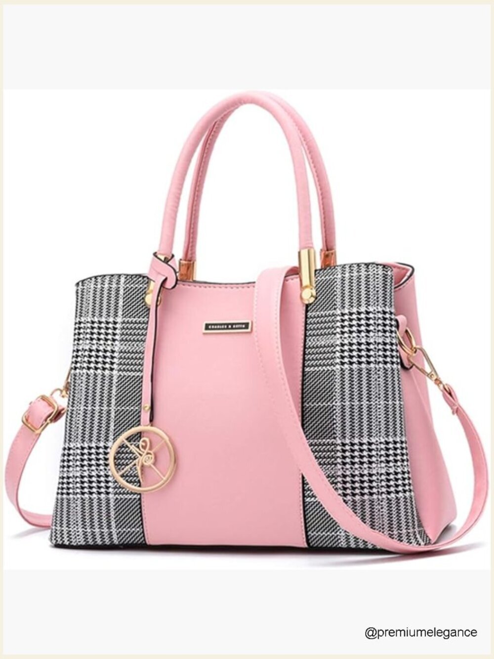 Top Handle Satchel Messenger Tote Bag with Shoulder Strap